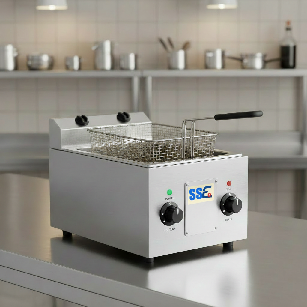 commercial fryer machine 1-2 1500 mm dip