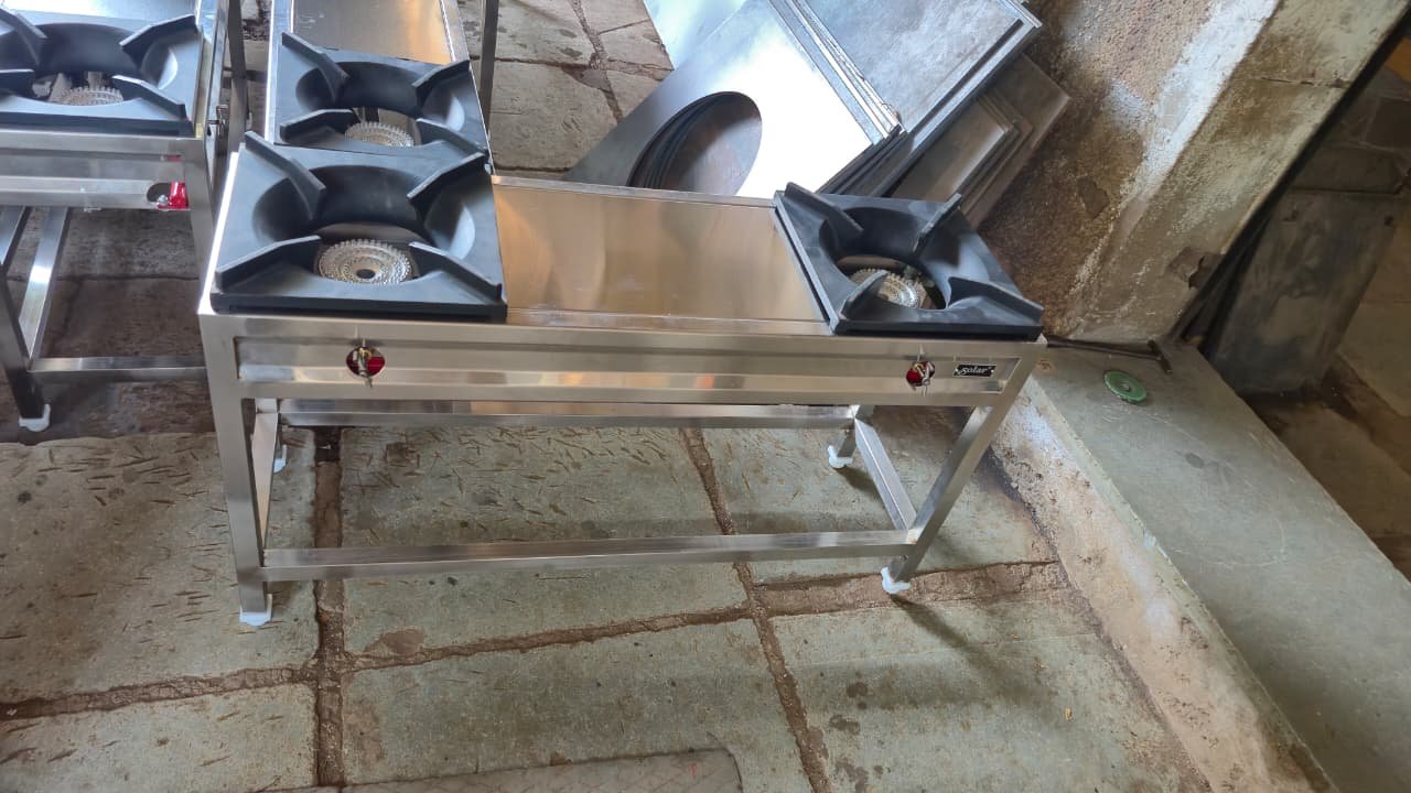 Commercial Mini Double Burner Stove