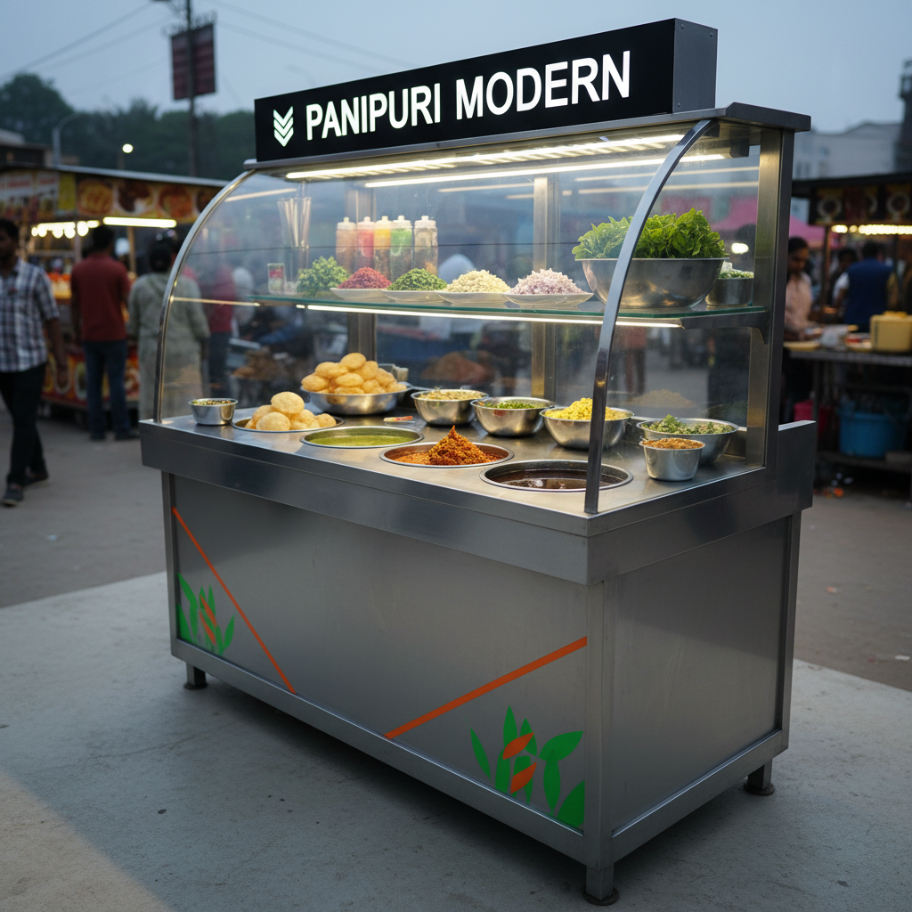 Panipuri counter