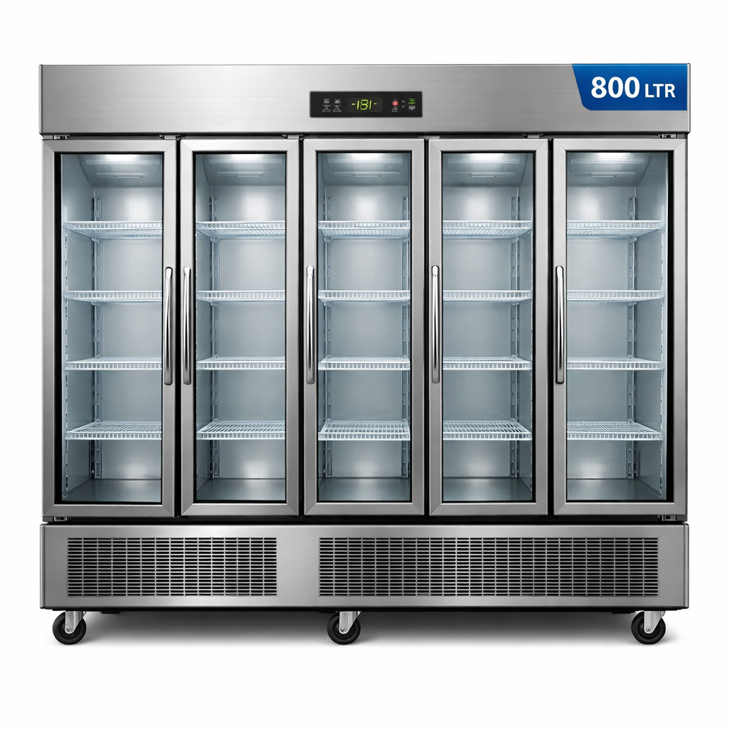 Commercial Vertical Freezer 5 door 800 ltr in Delhi